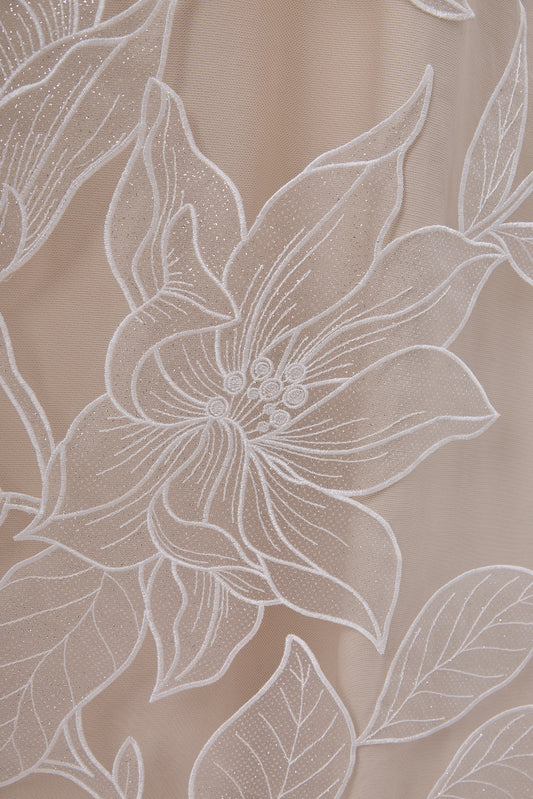 S0659 - Embroidered Tulle Glitter