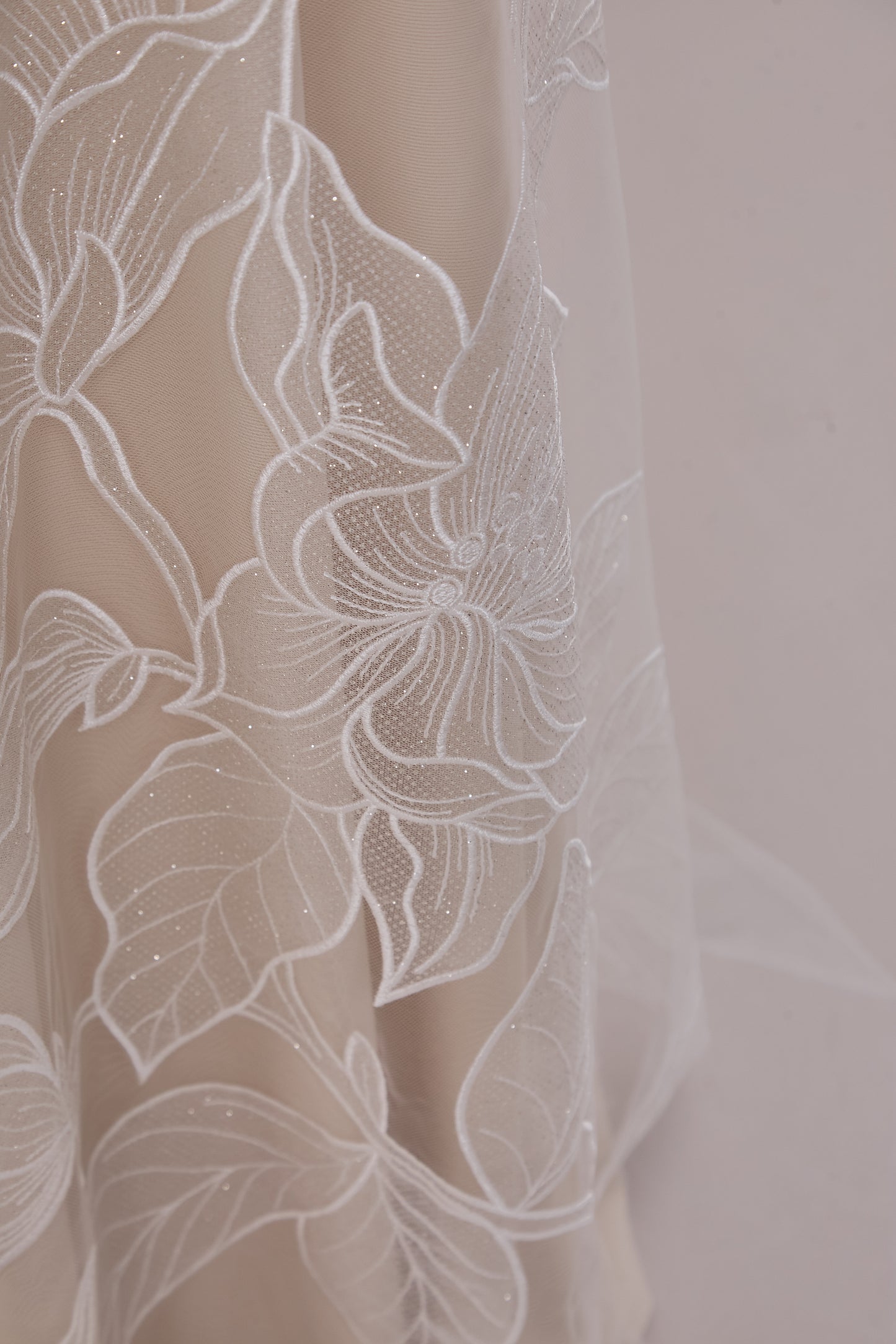 S0659 - Embroidered Tulle Glitter