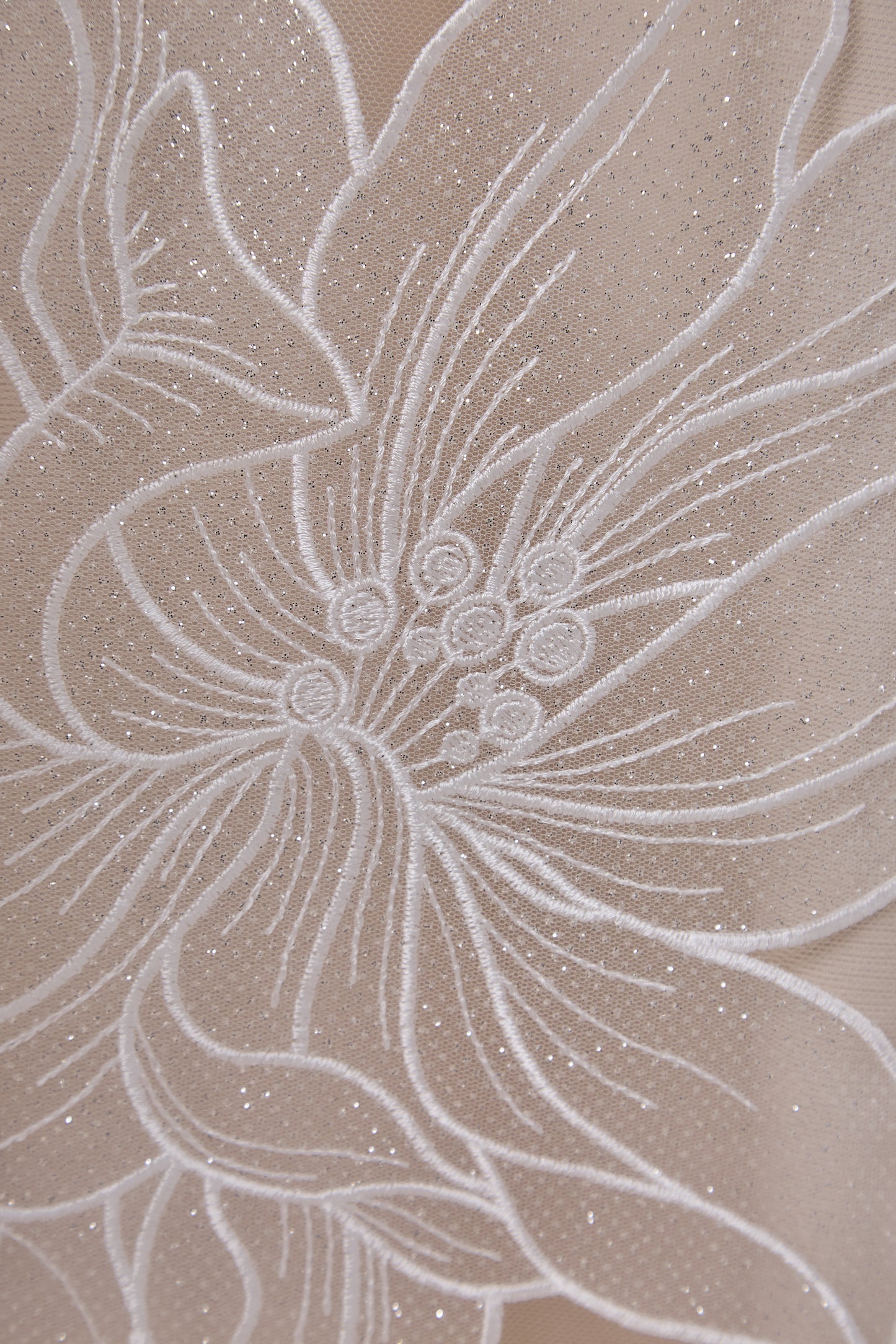 S0659 - Embroidered Tulle Glitter