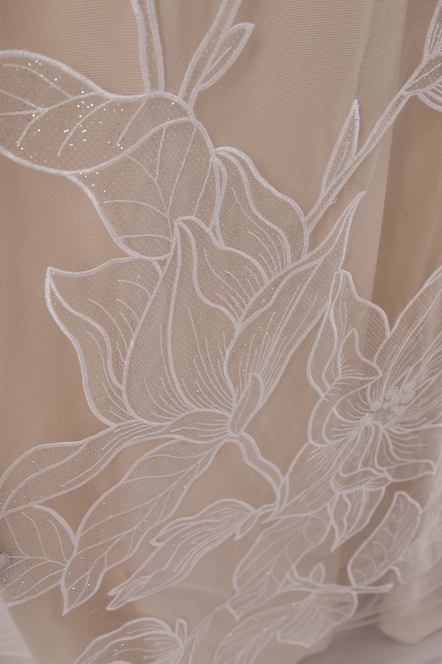 S0659 - Embroidered Tulle Glitter