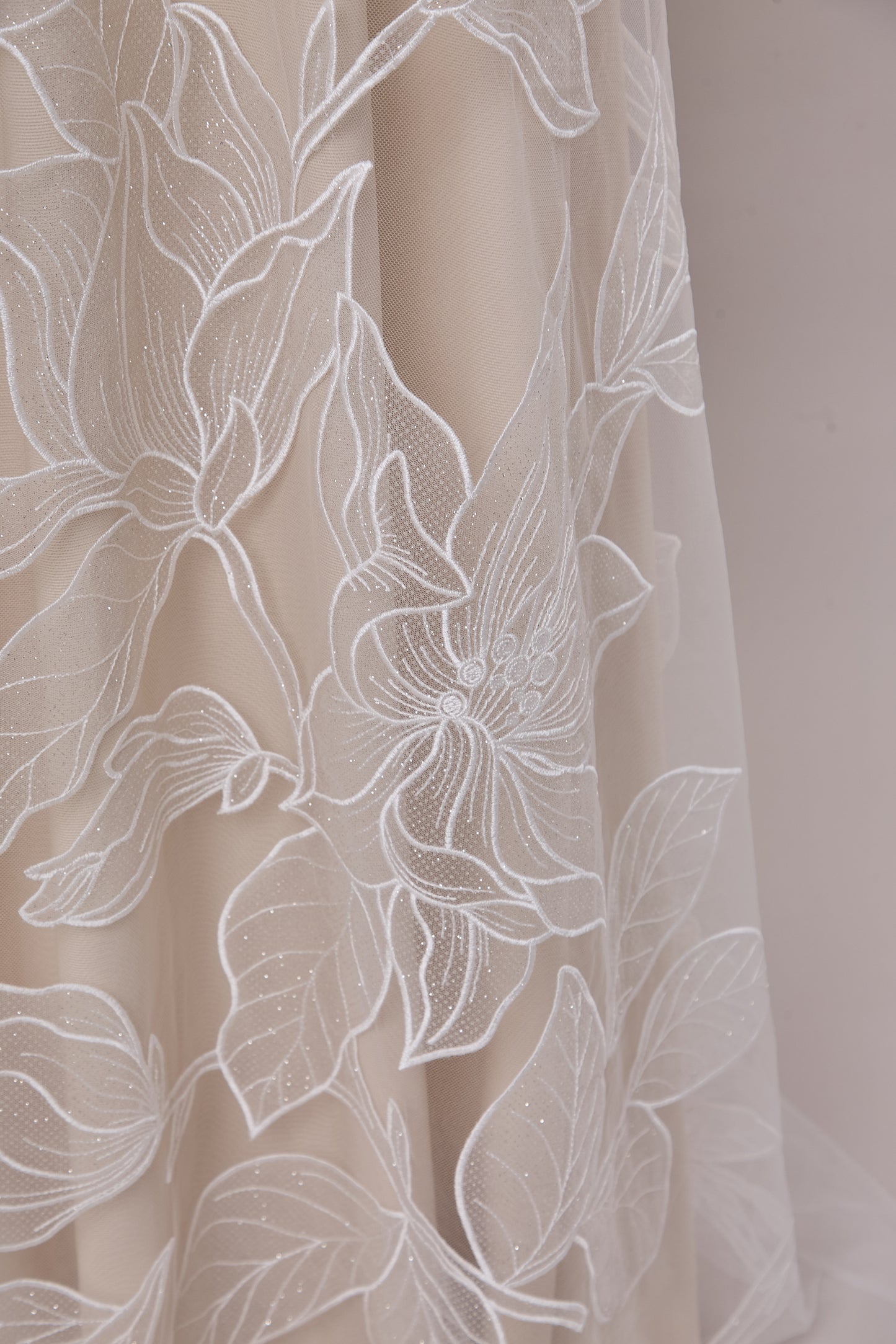 S0659 - Embroidered Tulle Glitter