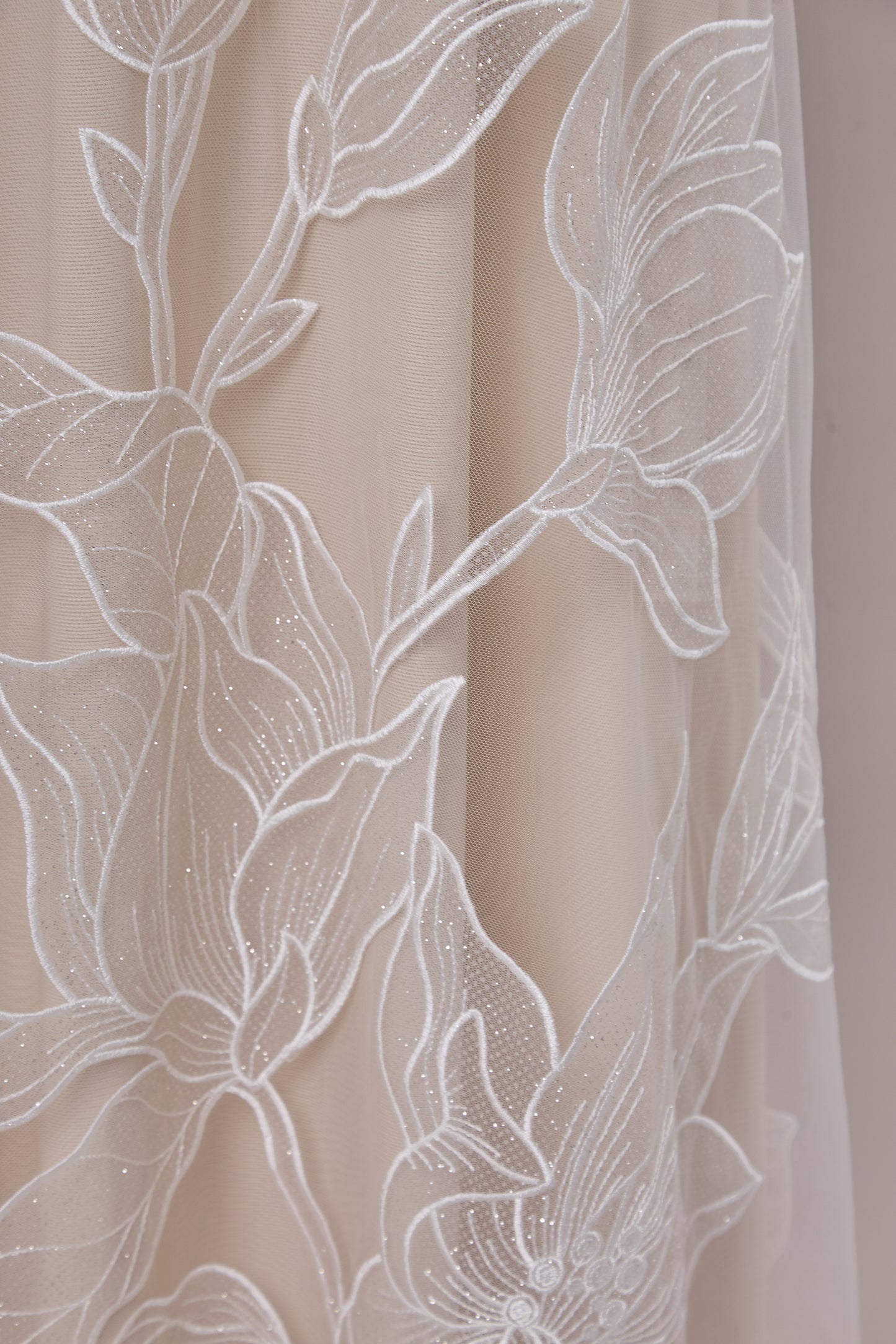 S0659 - Embroidered Tulle Glitter