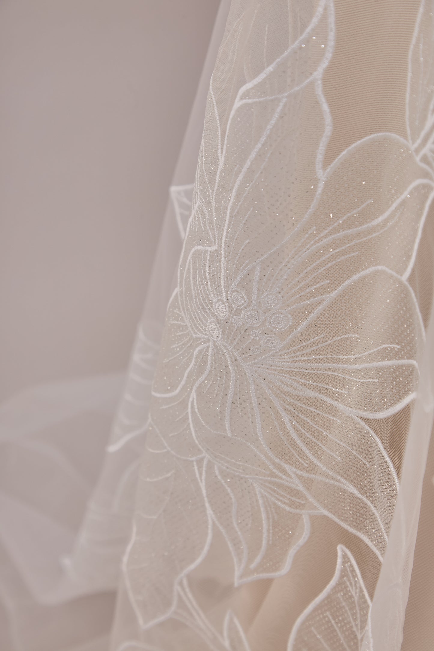 S0659 - Embroidered Tulle Glitter
