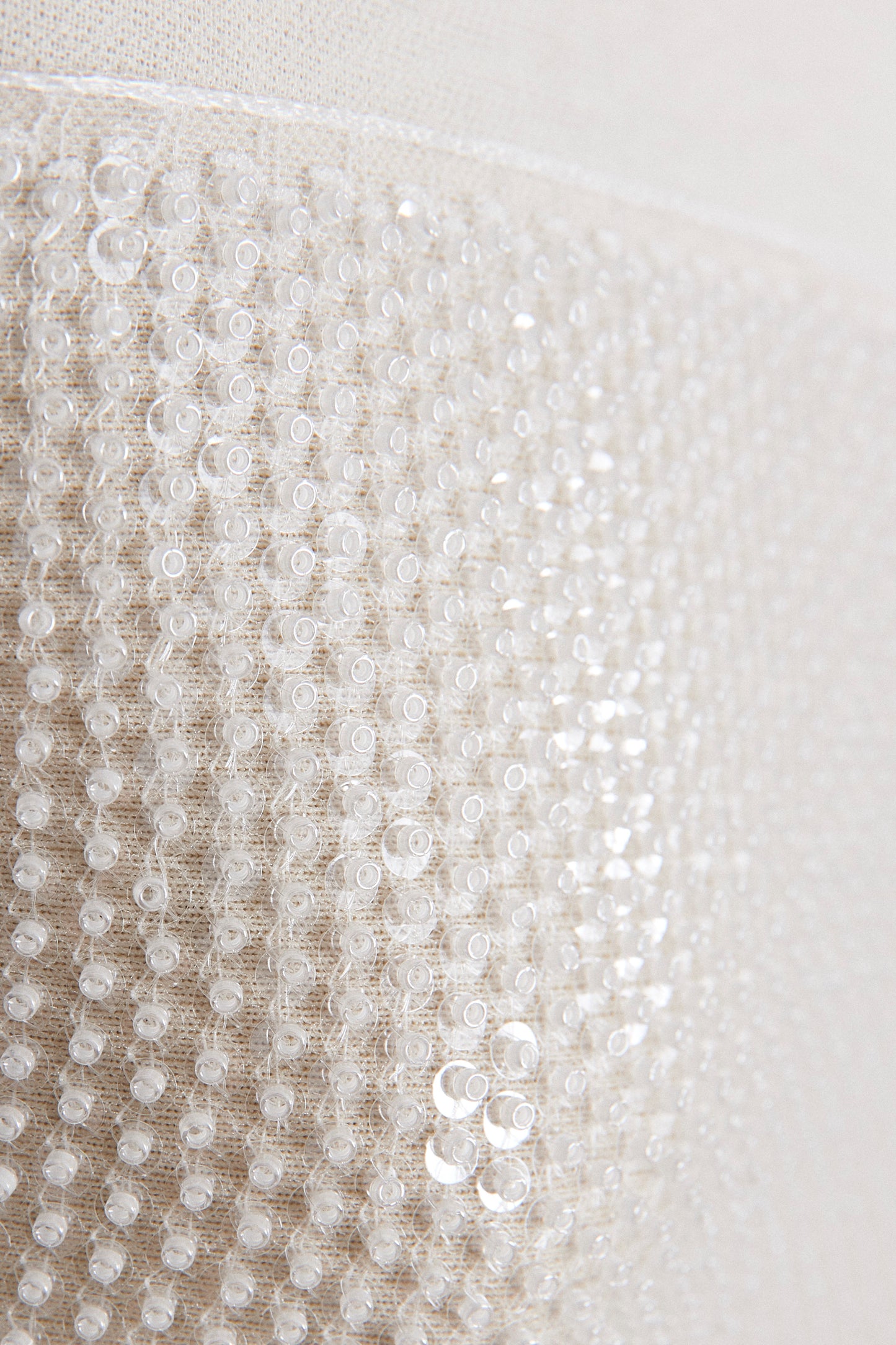 S0552 - EMBROIDERY TULLE WITH FEATHERS SEQUINS & BEADS