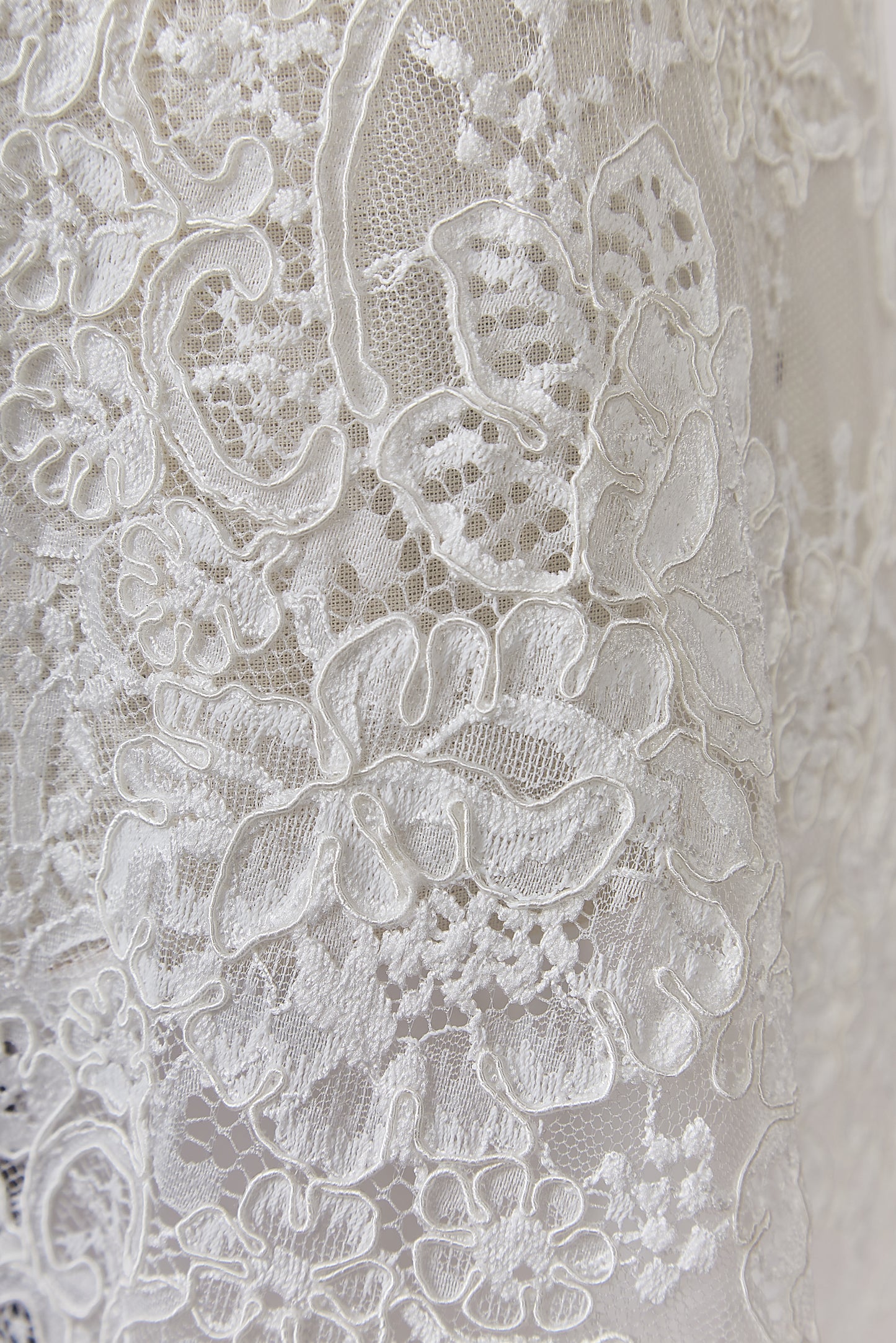 S0623 REBRODÉ EMBROIDERED LACE (Sold by cloth)