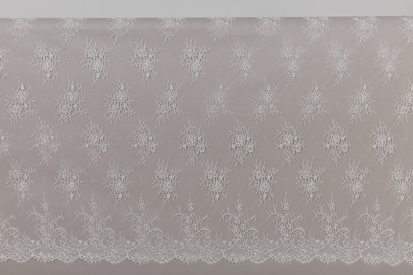 S0624 EMBROIDERED LACE WITH SEQUINS AND BEADS (Sold by cloth)