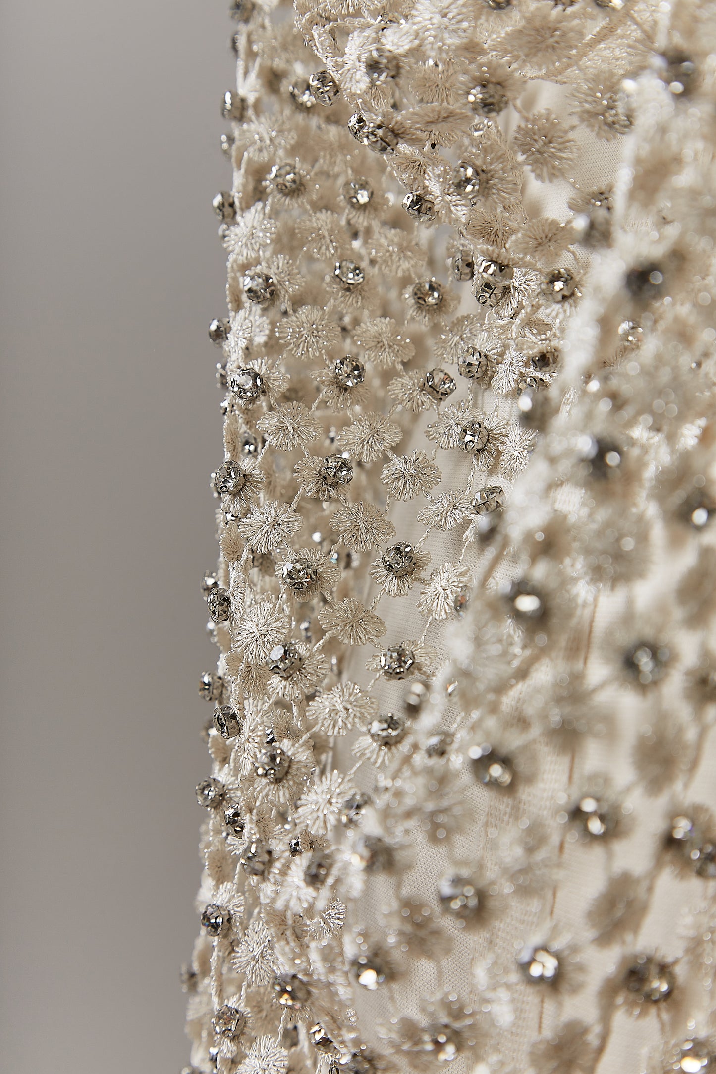 S0626 GUIPURE EMBROIDERED WITH LUREX THREAD AND STRASS