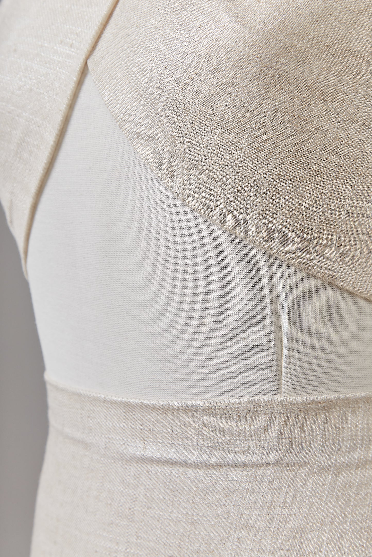S0634 LINEN FABRIC WITH FOIL