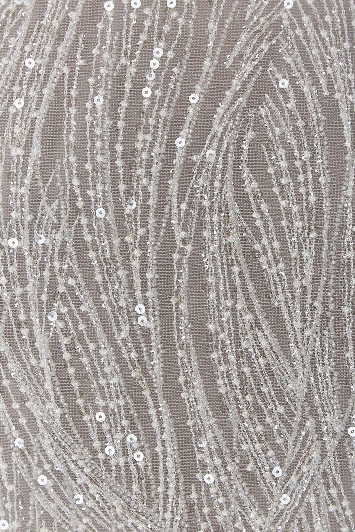 S0641 EMBROIDERED TULLE WITH SEQUINS AND BEADS
