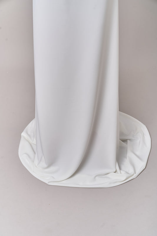S0690 - Matte satin crepe