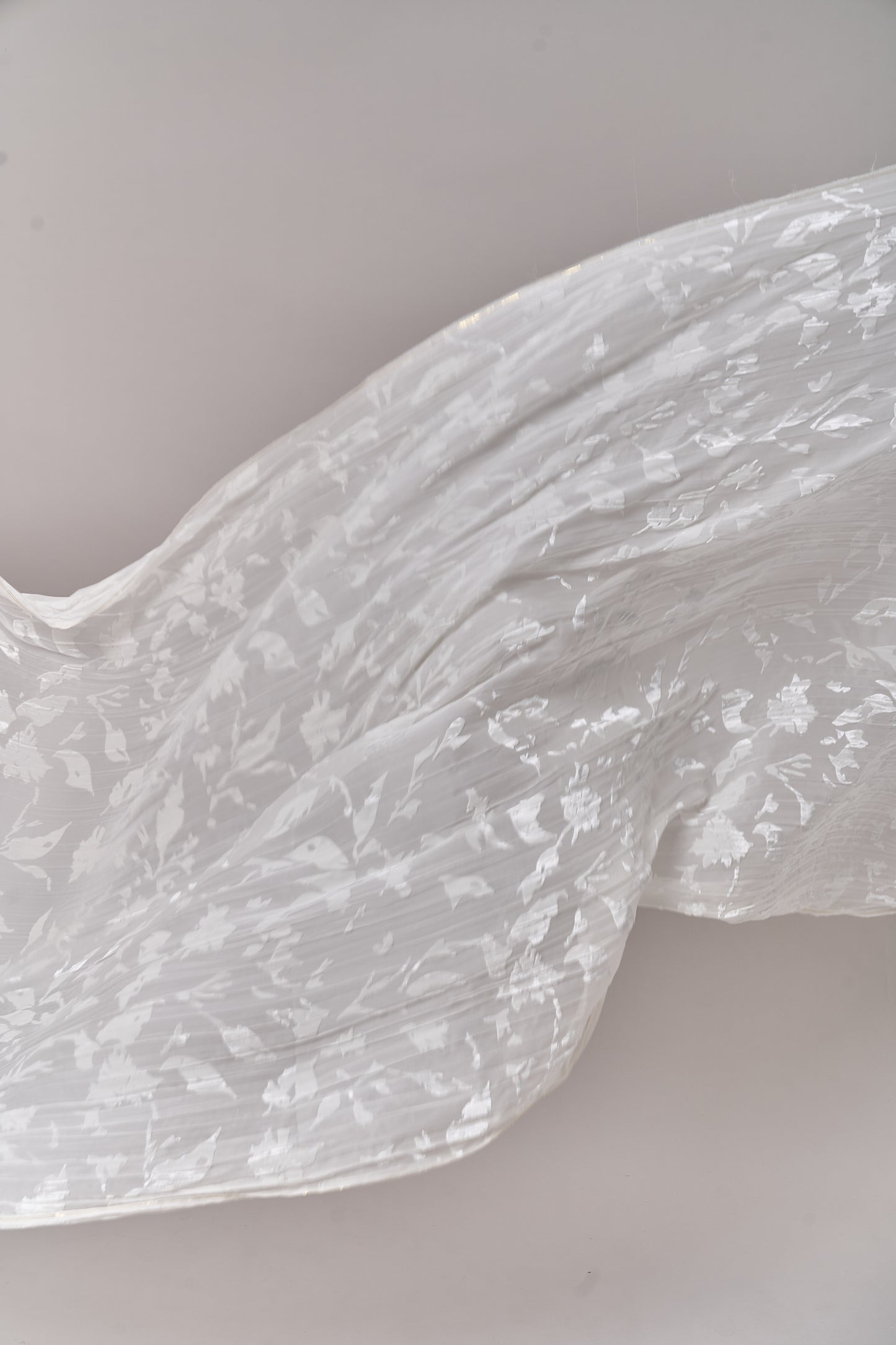 S0715 - Silk chiffon devoré velvet