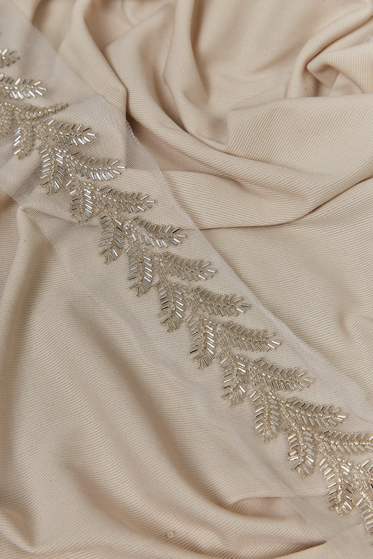 S0651 SILVER BEADED GALLOON