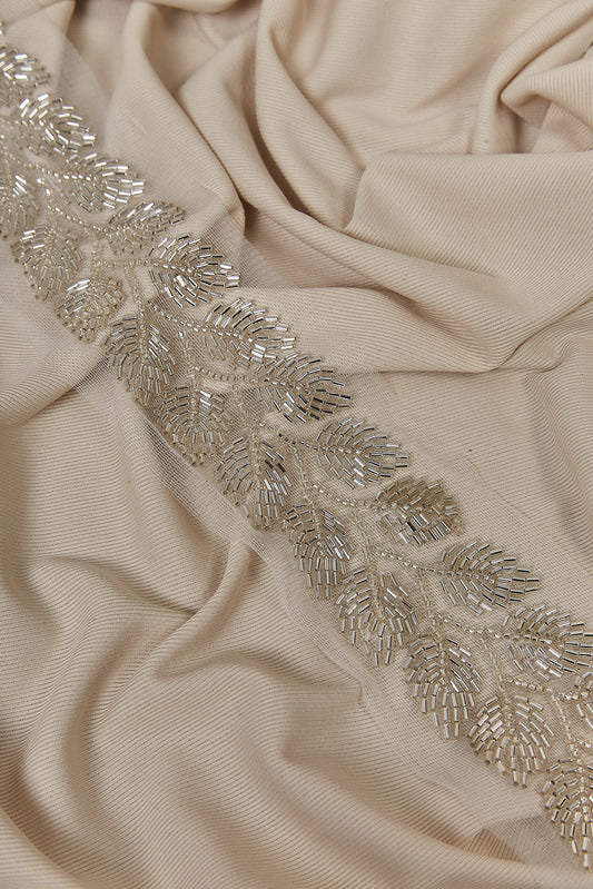 S0650 SILVER BEADED GALLOON