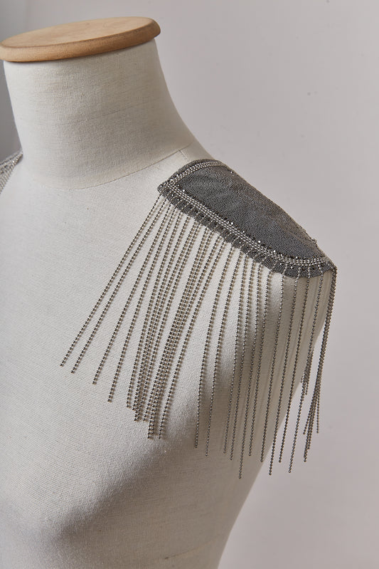 S0648 SILVER EPAULET