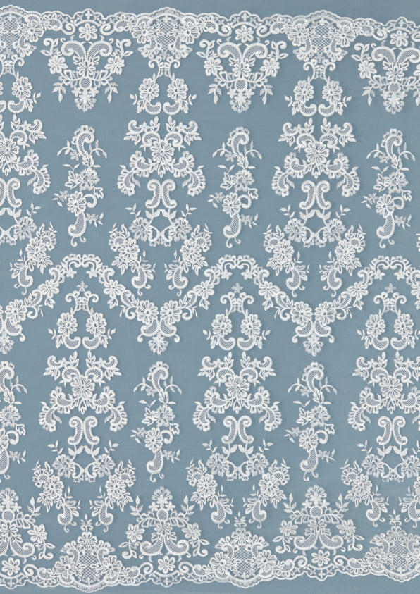 S0501 GEOMETRIC EMBROIDERED TULLE