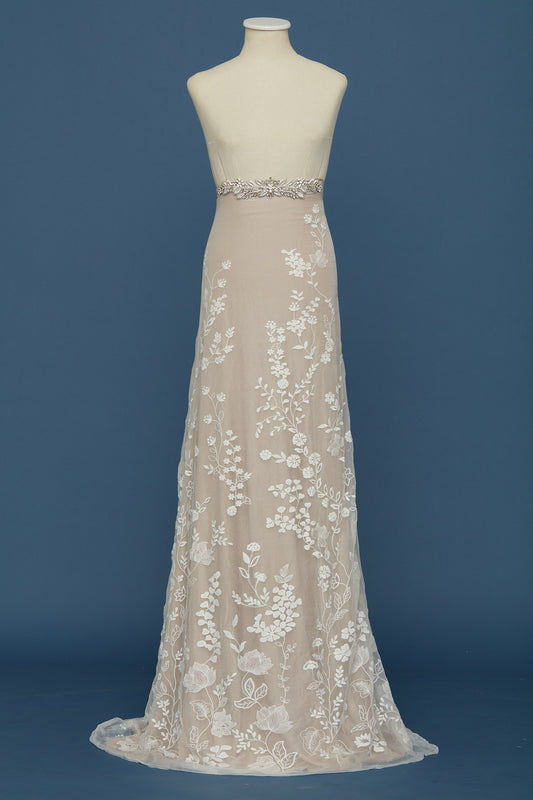 S0410 – CHIFÓN DE SEDA BORDADO