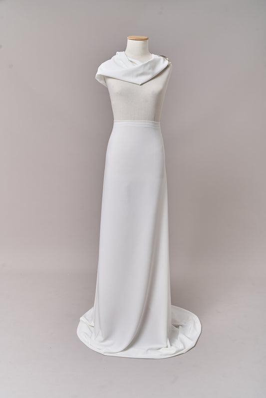 S0690 - Matte satin crepe