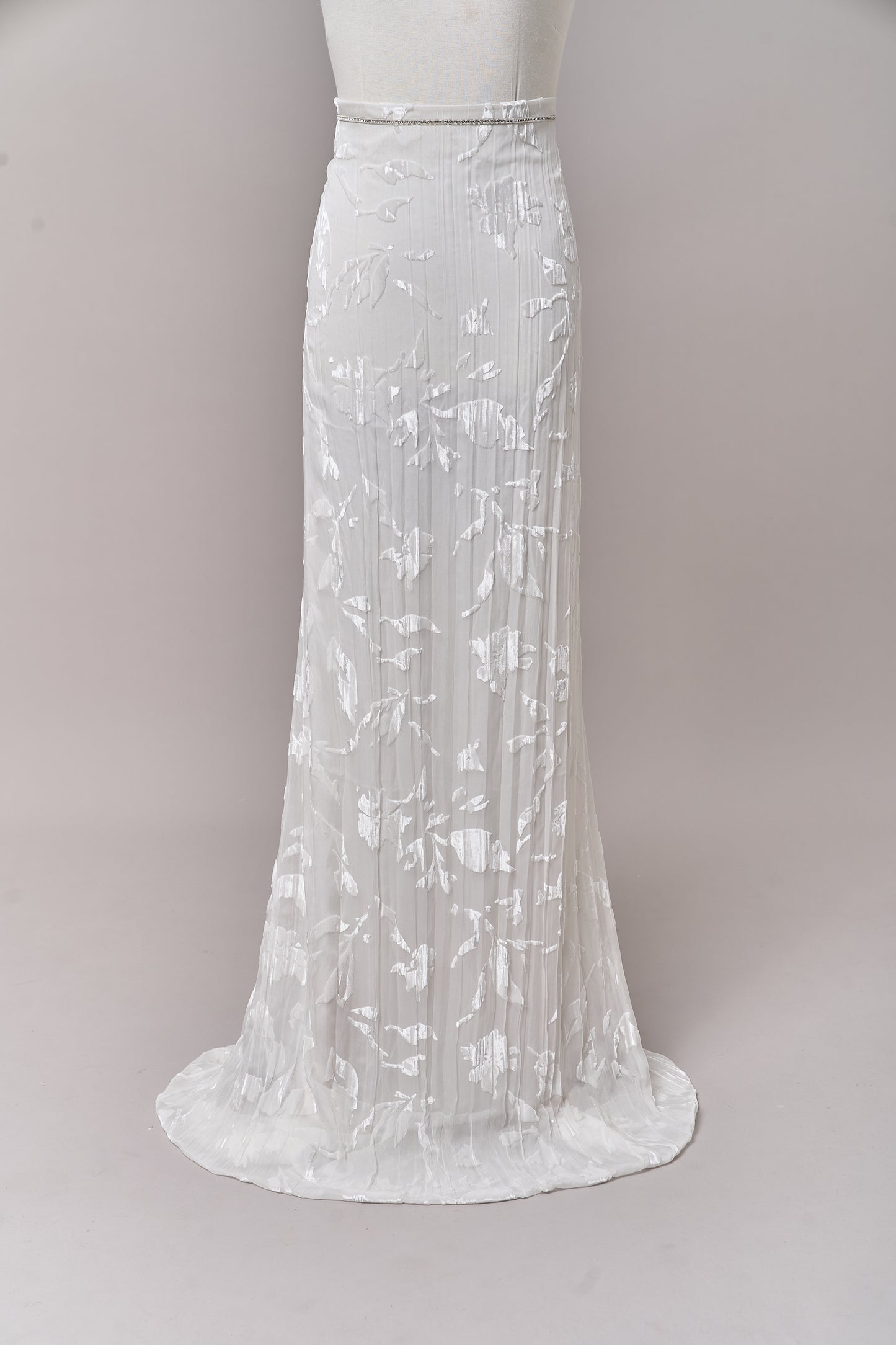 S0715 - Silk chiffon devoré velvet