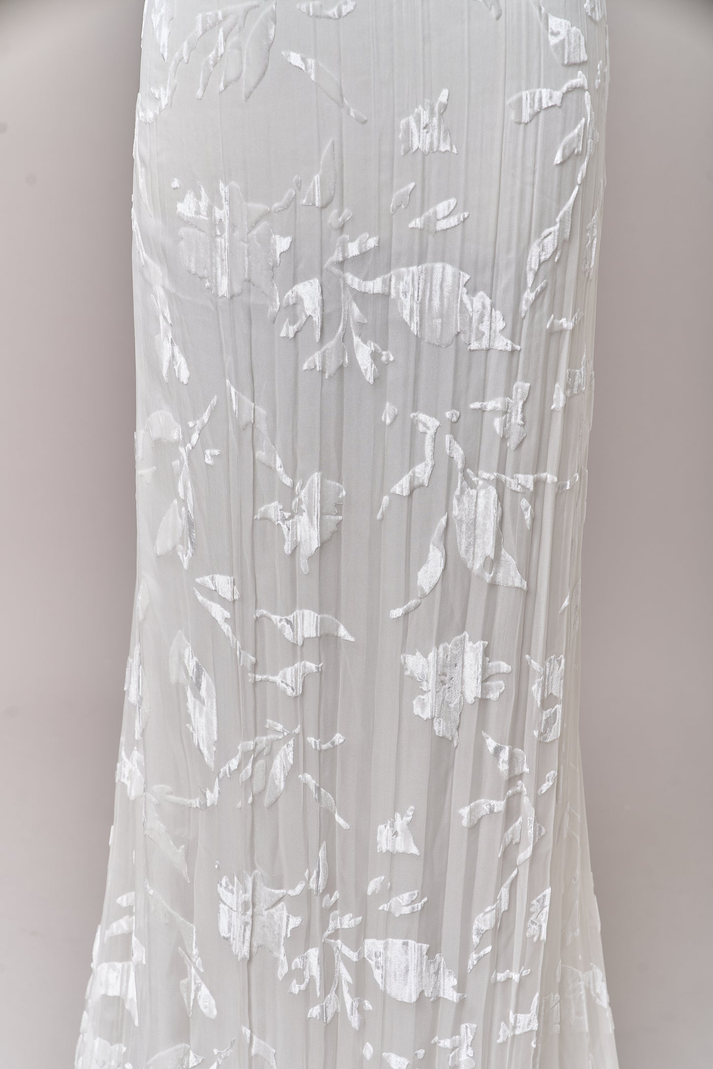 S0715 - Silk chiffon devoré velvet