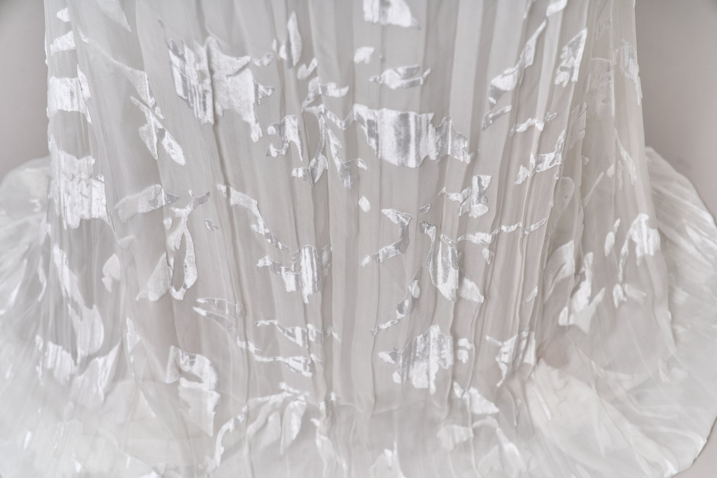 S0715 - Silk chiffon devoré velvet