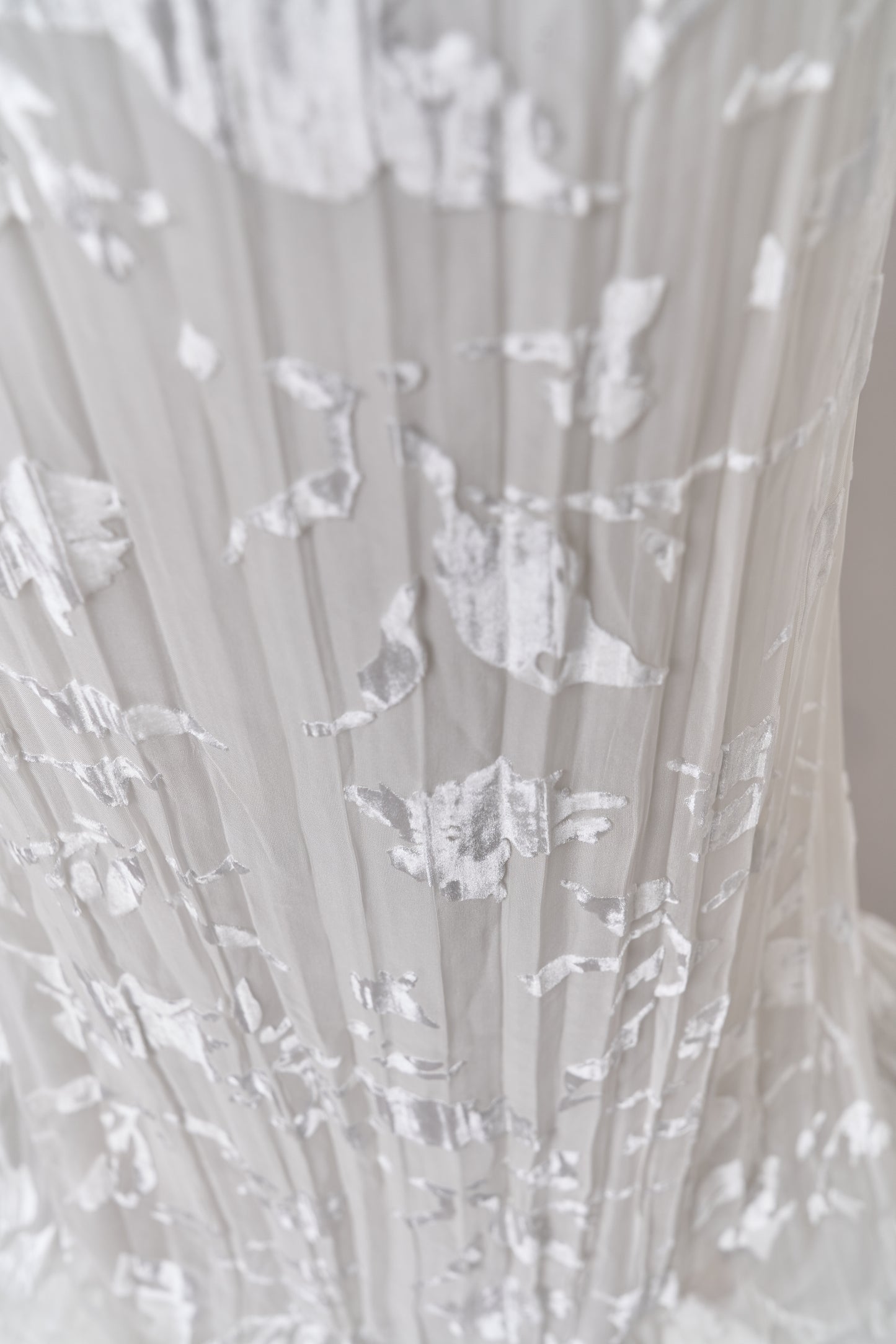 S0715 - Silk chiffon devoré velvet