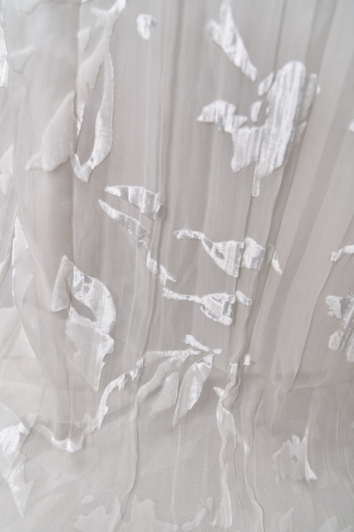 S0715 - Silk chiffon devoré velvet
