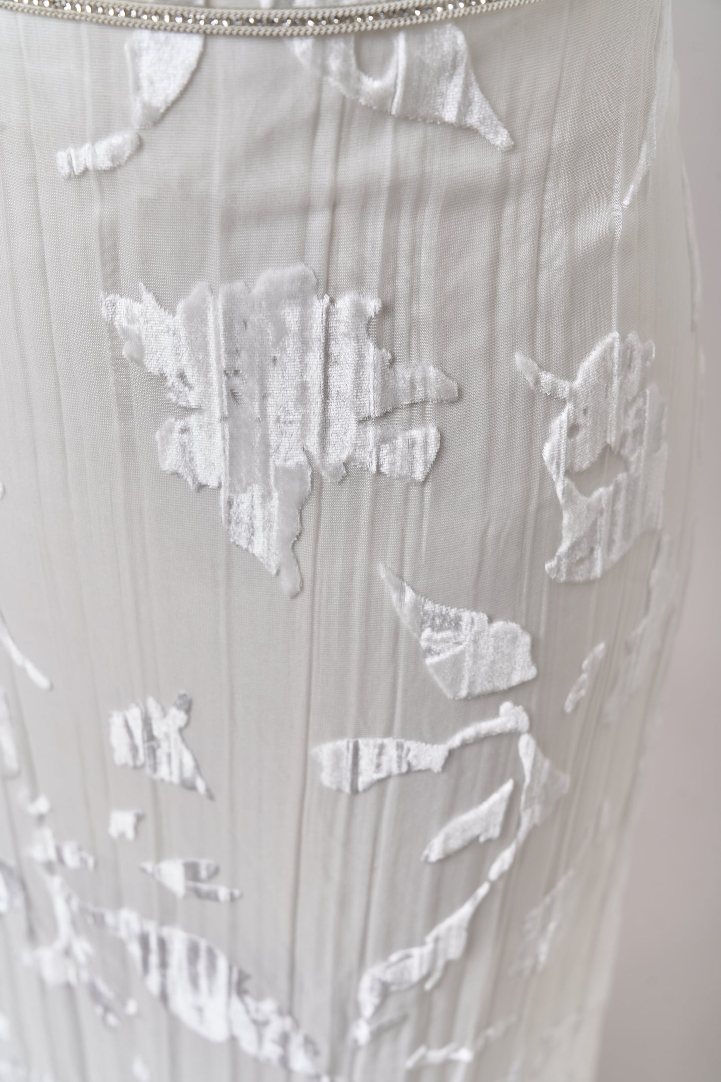 S0715 - Silk chiffon devoré velvet