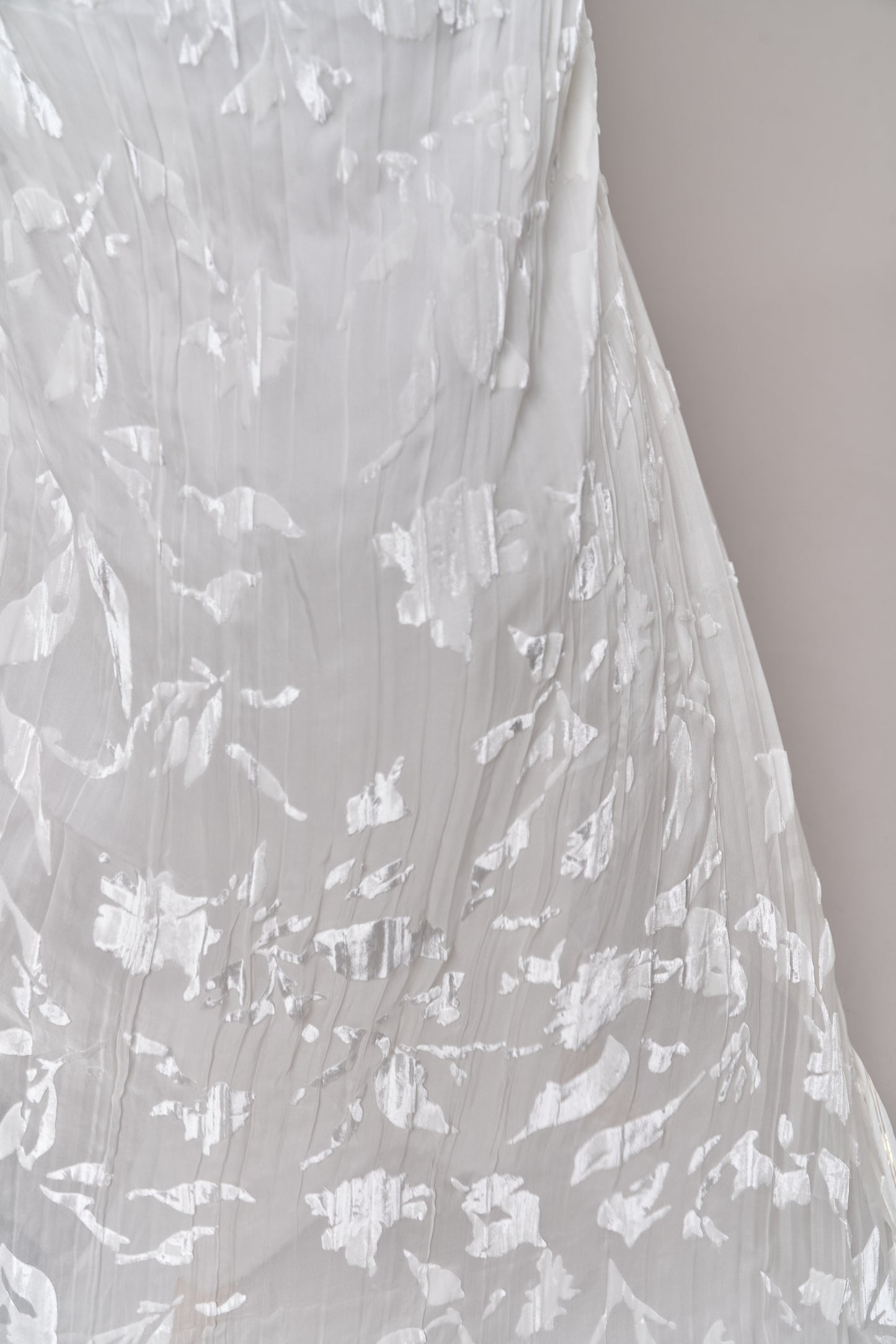 S0715 - Silk chiffon devoré velvet