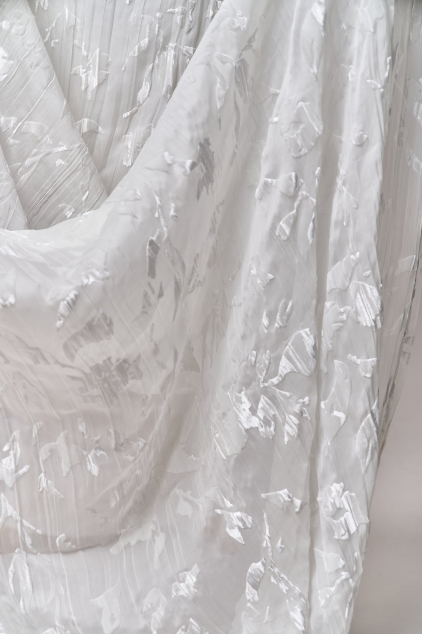 S0715 - Silk chiffon devoré velvet