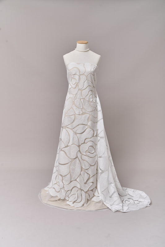 S0704 - Embroidered tulle