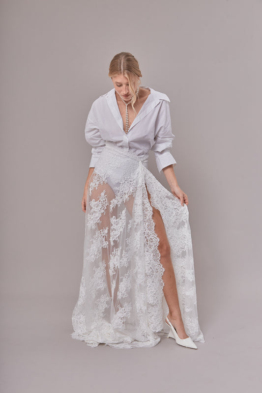 S0623 REBRODÉ EMBROIDERED LACE