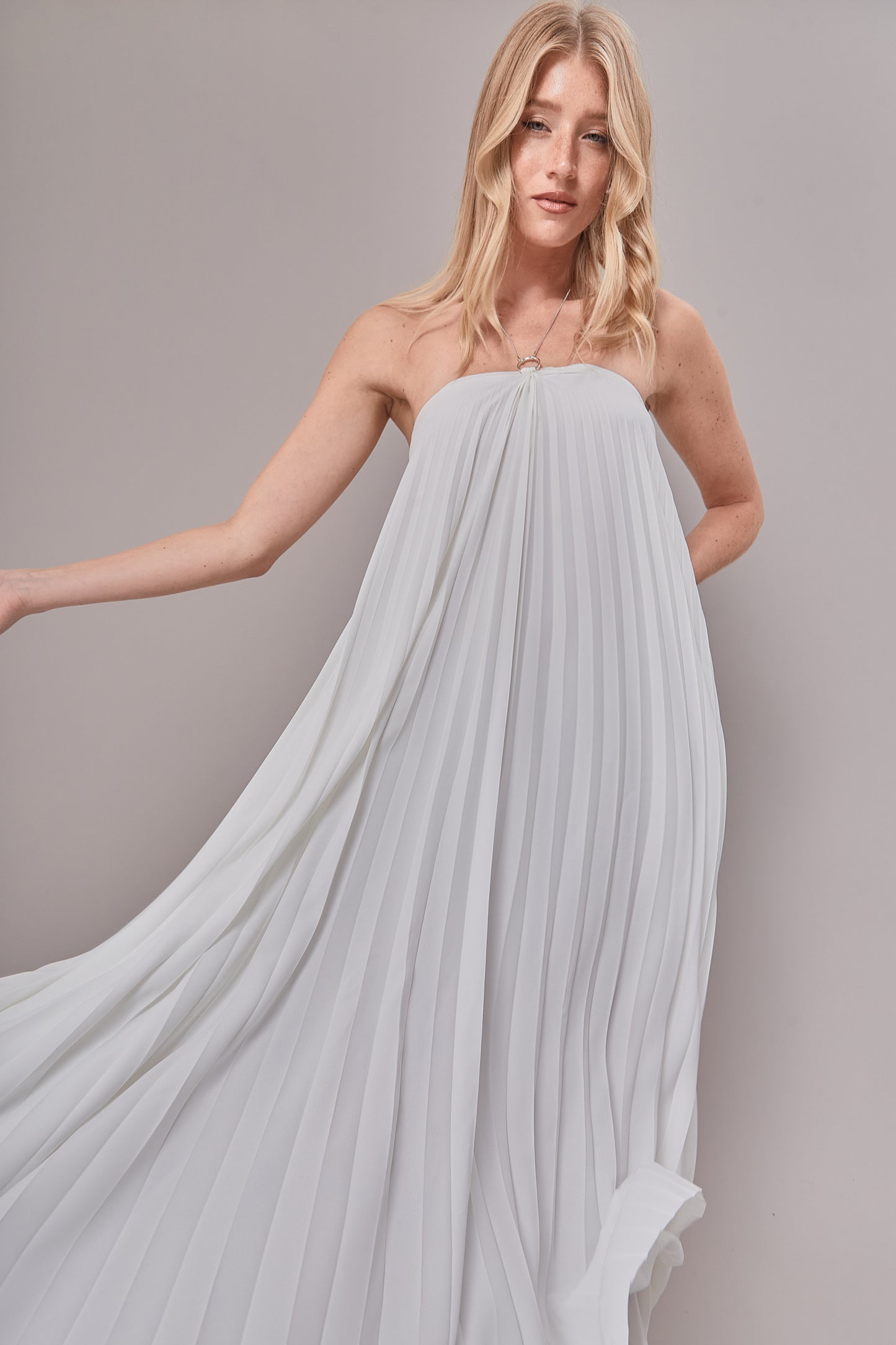 S0620 PLEATED CHIFFON