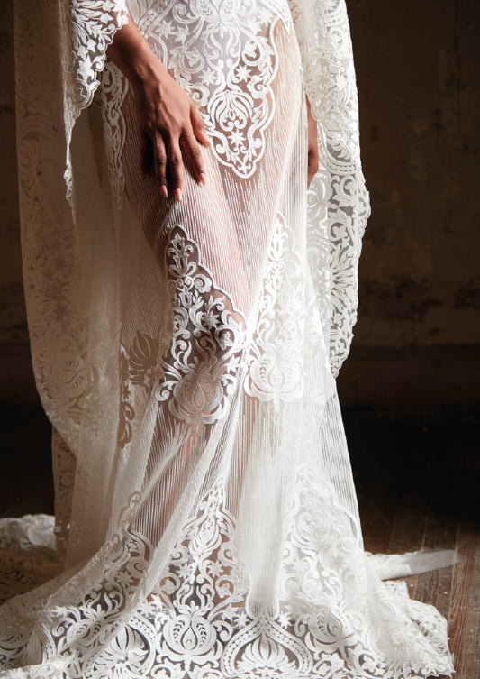 S0431 GEOMETRIC EMBROIDERED TULLE